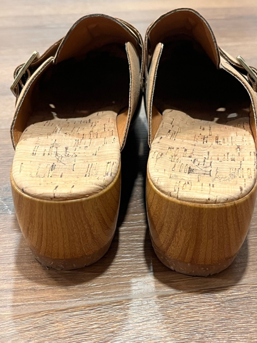 Korks by Kork Ease | Frankie wedge clog slip ons Beige tan Women’s size 10 M - Picture 4 of 8